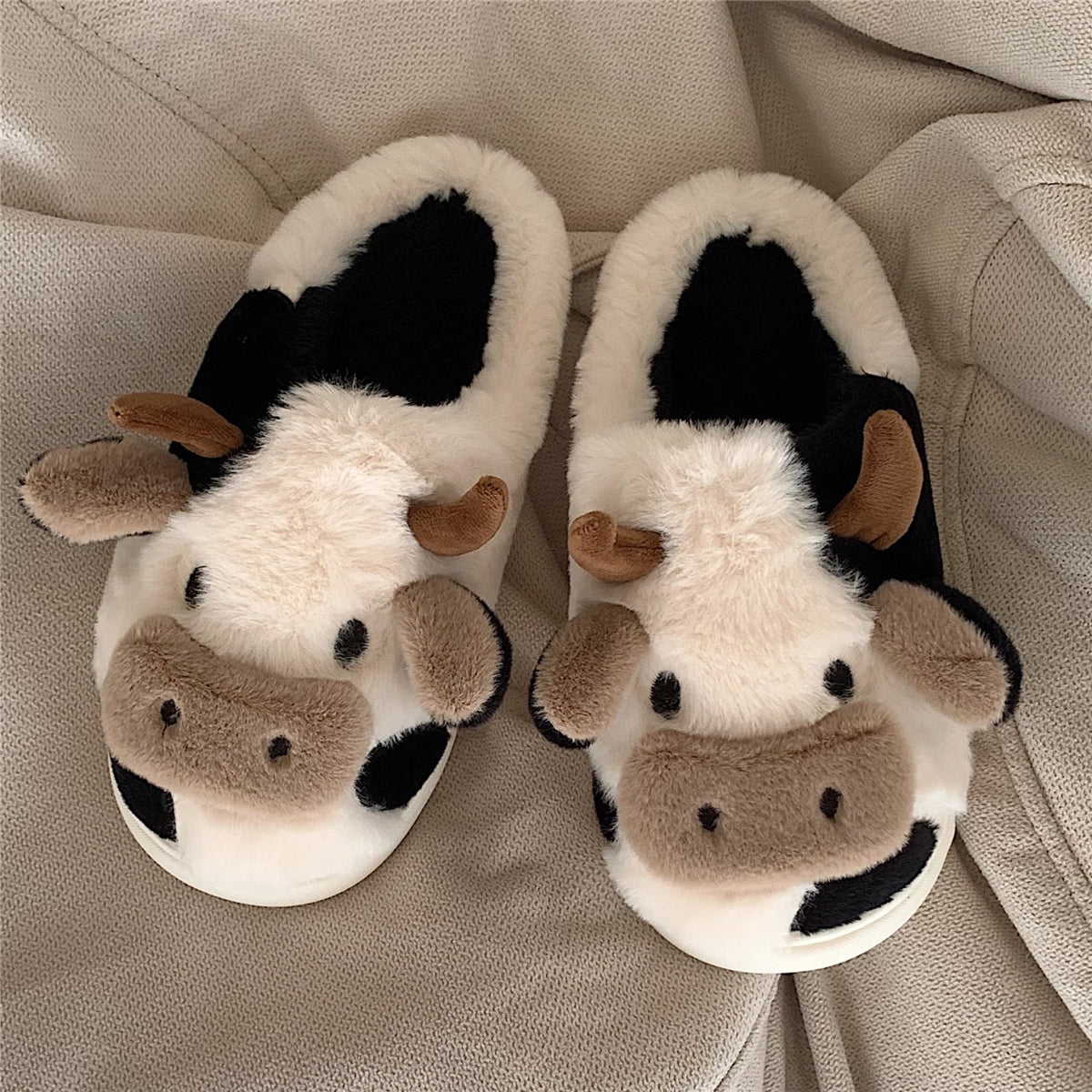 Cute Fluffy Animal Slippers
