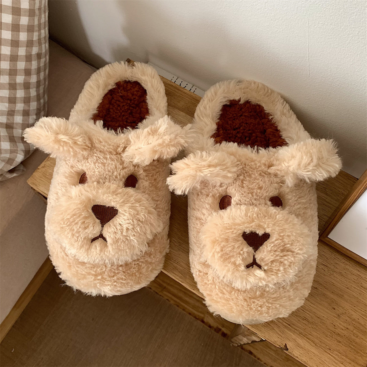 Cute Fluffy Animal Slippers