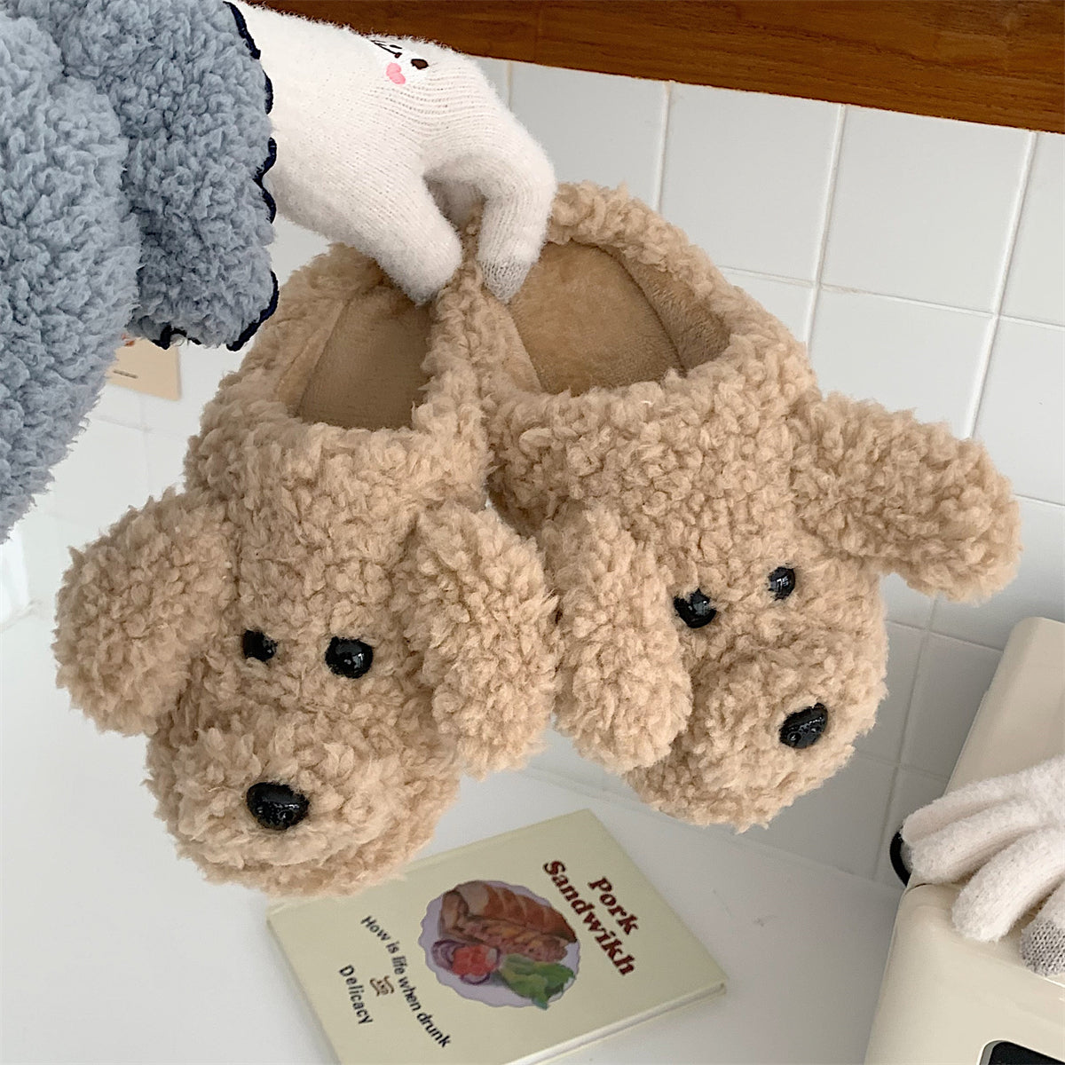 Cute Fluffy Animal Slippers