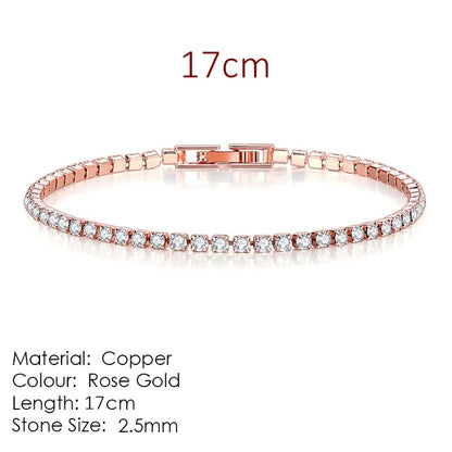 Fashion Multicolor Tennis Bracelet for Women