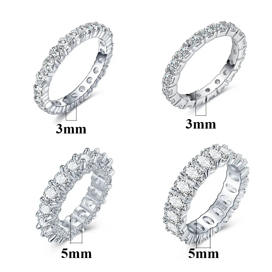 BRAVKIS Wedding Bands Eternity Rings