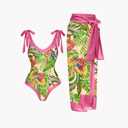 Tropical Swimsuit Set