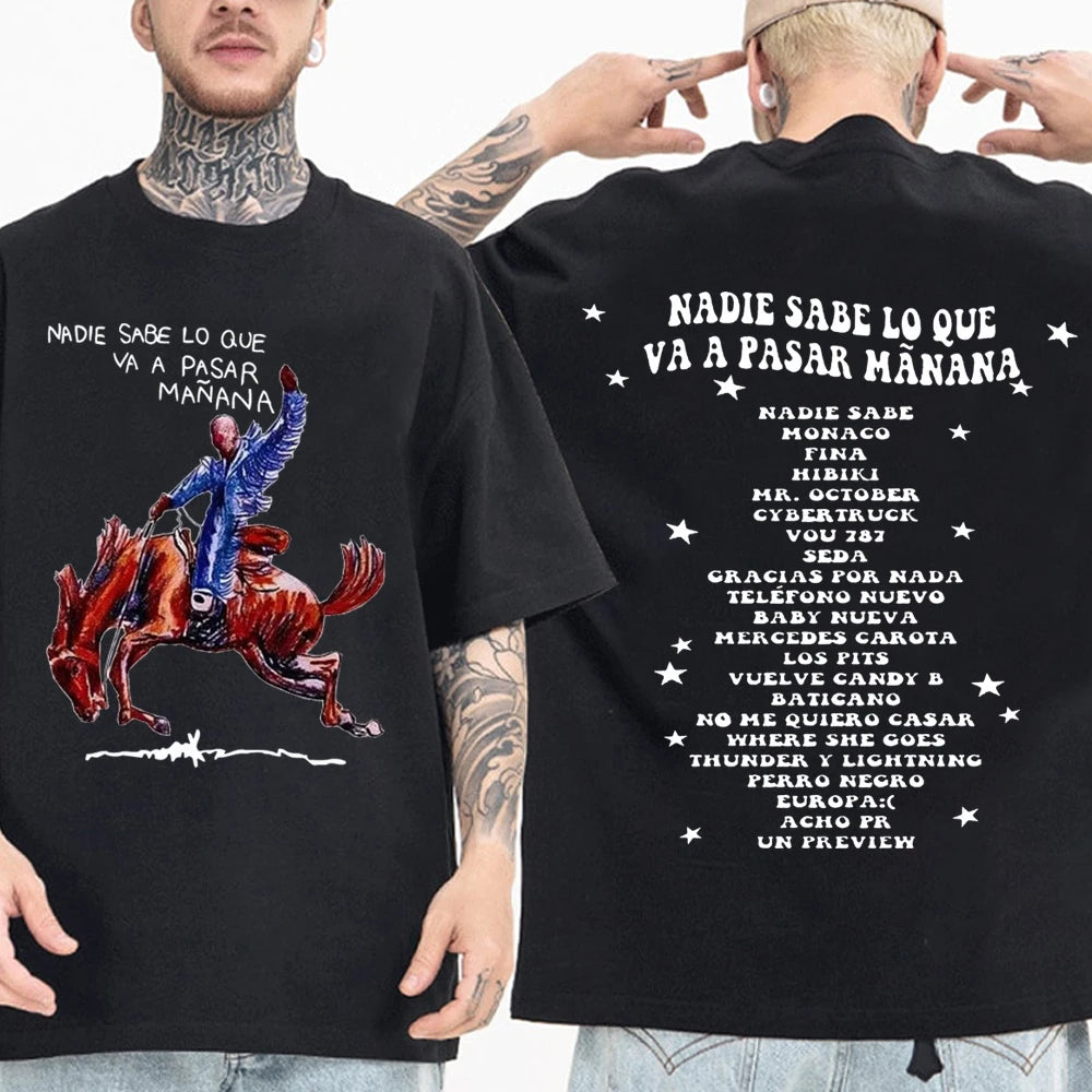 Bad Bunny - Nadie Sabe Lo Que Va A Pasar Manana Album T-Shirts