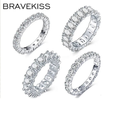 BRAVKIS Wedding Bands Eternity Rings