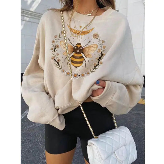 Bee Caring Graphic Sweatshirt