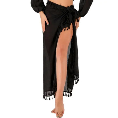 Womens Long Beach Cover Up Sarong